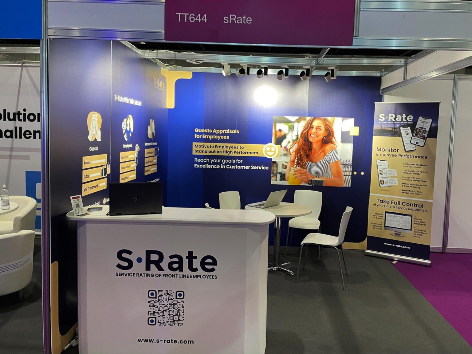 WTM S-Rate stand front view